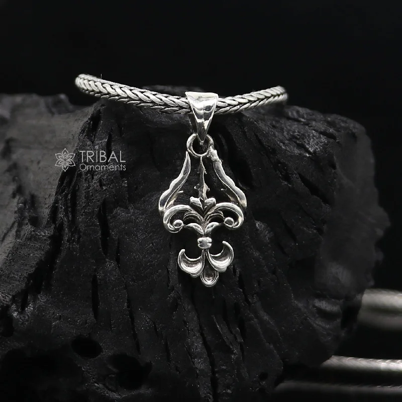 925 sterling silver lord shiva TRIDENT TRISHUL PENDANT, high quality pendant silver necklace locket  nsp697