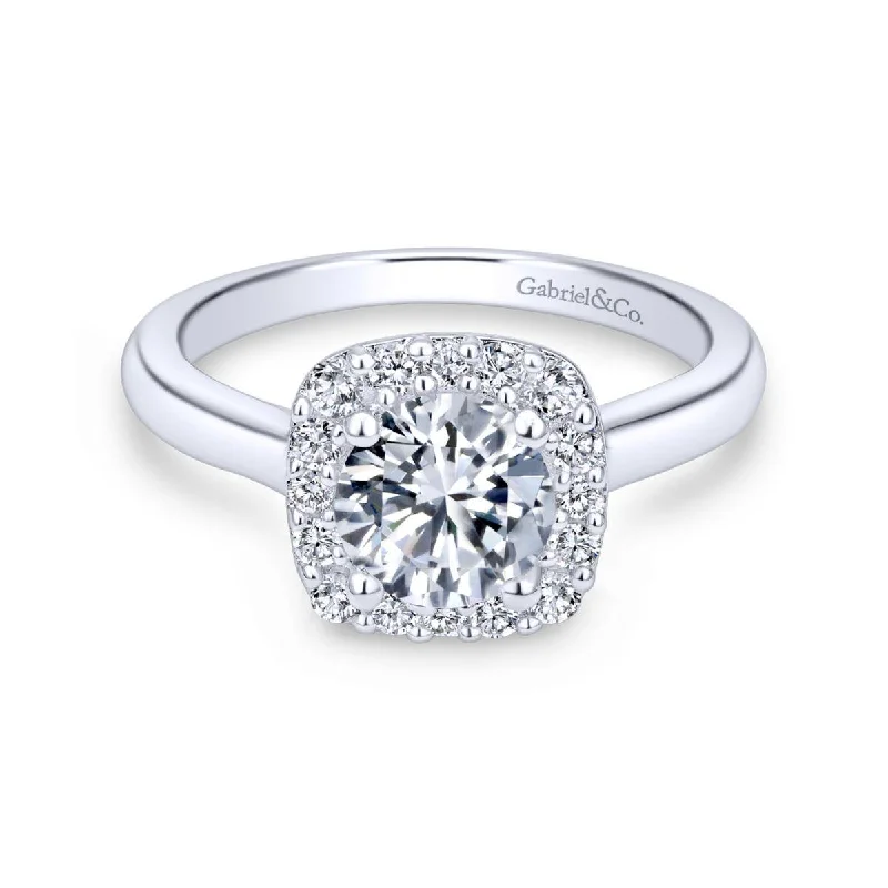 GABRIEL & CO "Classic" Engagement Ring