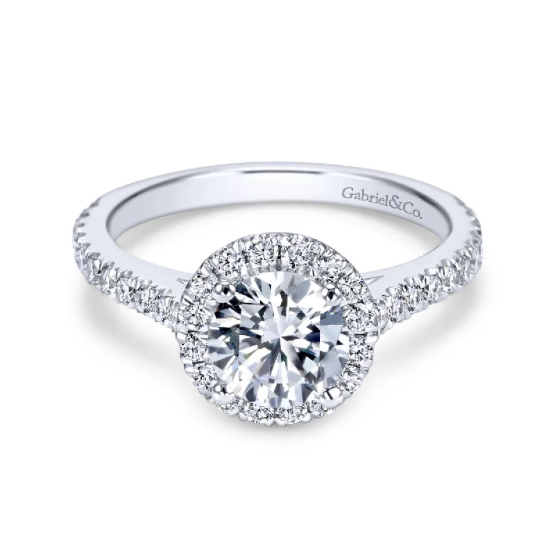 GABRIEL & CO "Classic" Engagement Ring