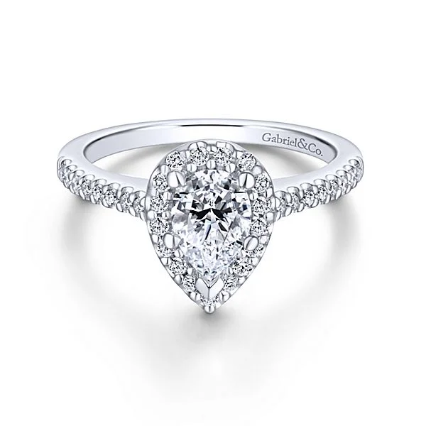 GABRIEL & CO "Classic" Engagement Ring