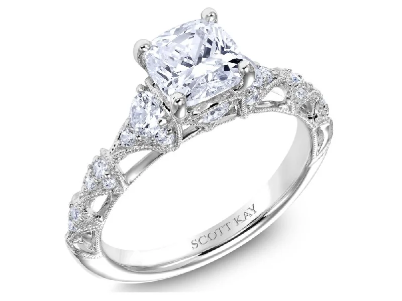 Scott Kay "Heaven's Gates" Engagement Ring