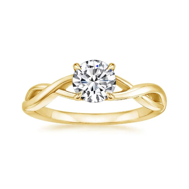 Scott Kay "Namaste" Solitaire Engagement Ring