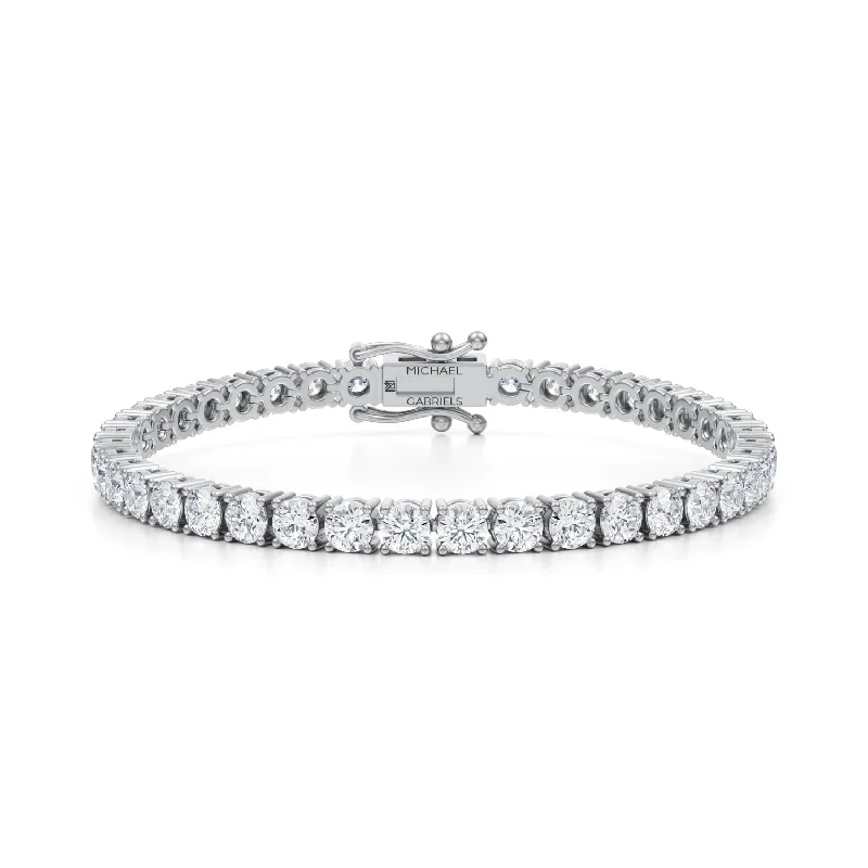 10 Carat Lab Grown Diamond Tennis Bracelet