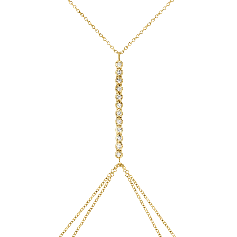 Allure Diamond Tennis Body Chain