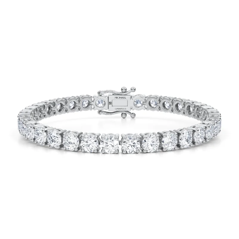 18 Carat Lab Grown Diamond Tennis Bracelet