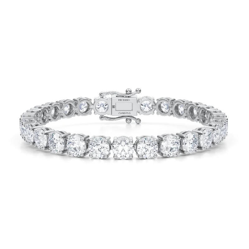 22 Carat Lab Grown Diamond Tennis Bracelet