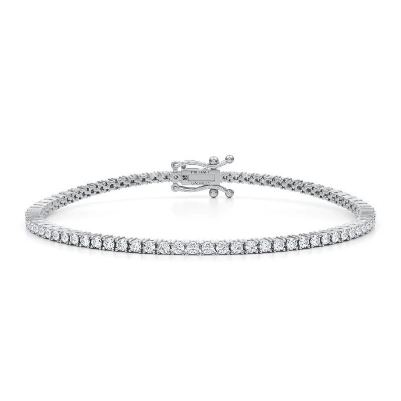 3 Carat Lab Grown Diamond Tennis Bracelet