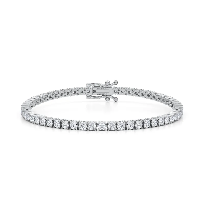 4 Carat Lab Grown Diamond Tennis Bracelet