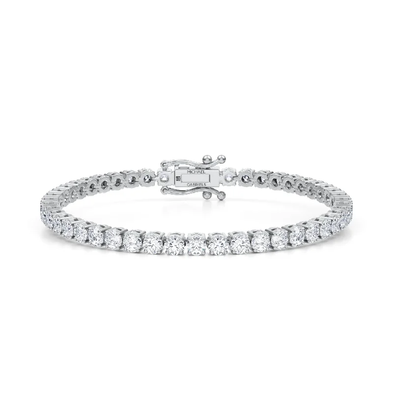 7 Carat Lab Grown Diamond Tennis Bracelet