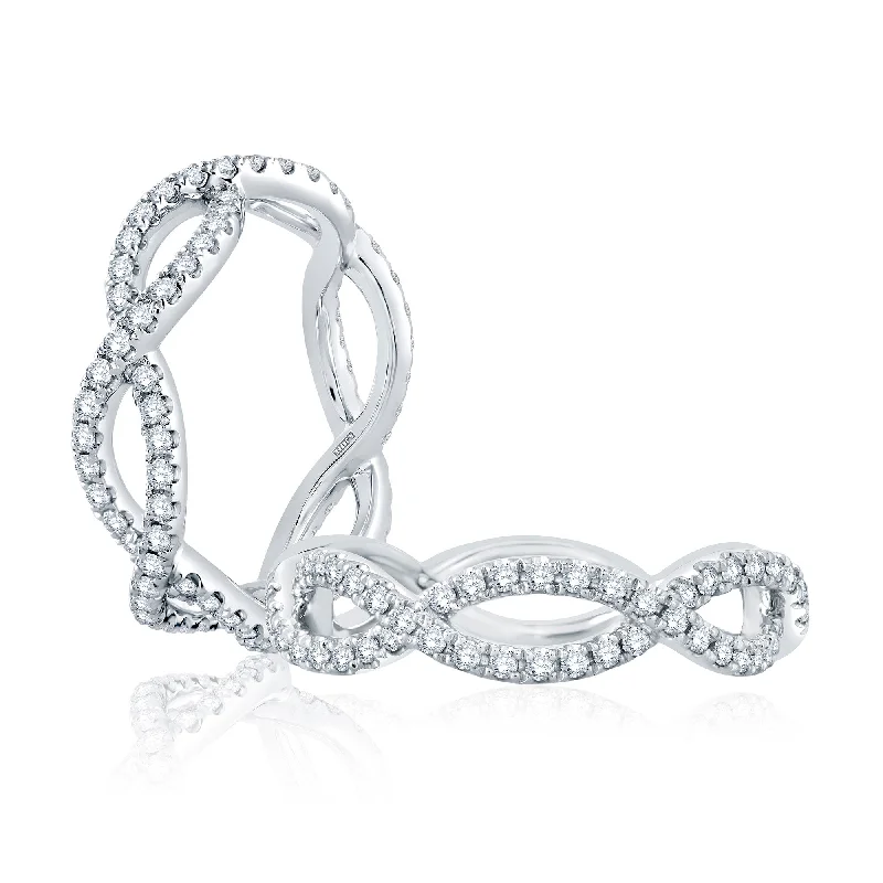 A. JAFFE Diamond Eternity Band