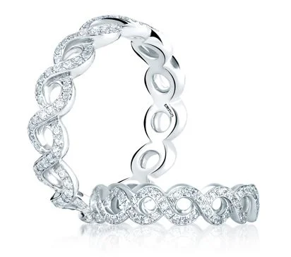 A. JAFFE Diamond Eternity Band