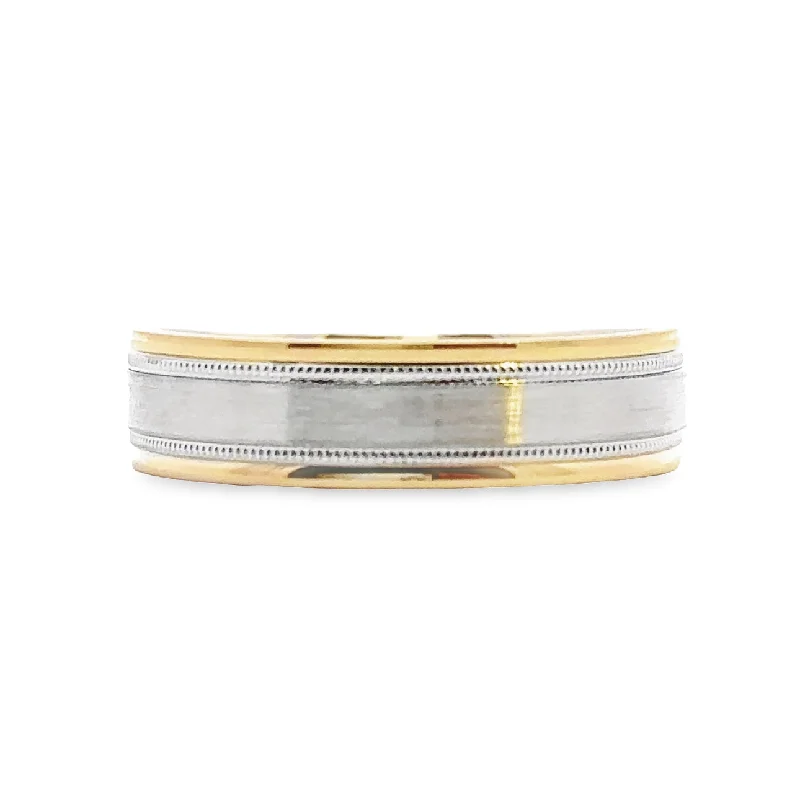 A. JAFFE Men's Wedding Band