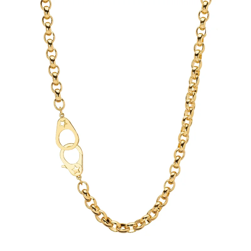 Sister Hook Oversized Belcher Necklace - 16"