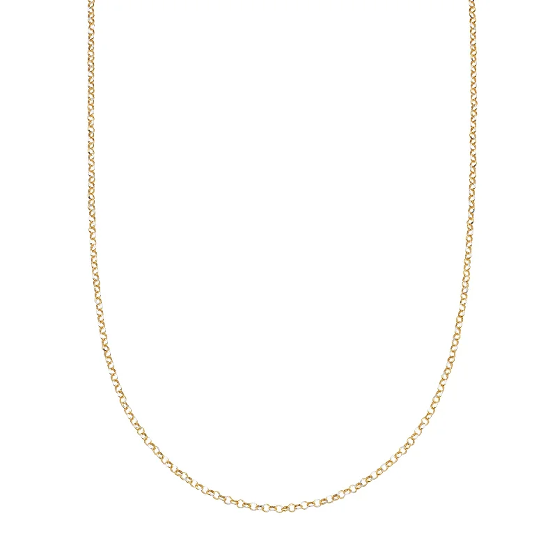 18" Rolo Chain - Yellow Gold