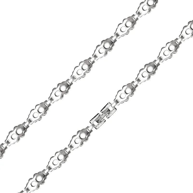 Stainless Steel Fancy Chain Necklace / NCC0007