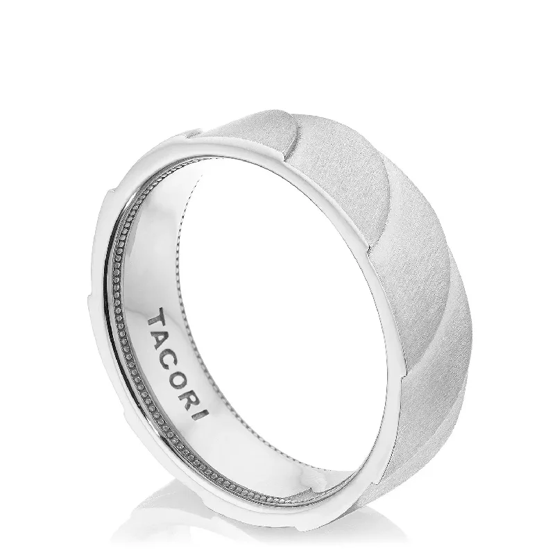 Tacori "Geometric" Men's Wedding Band