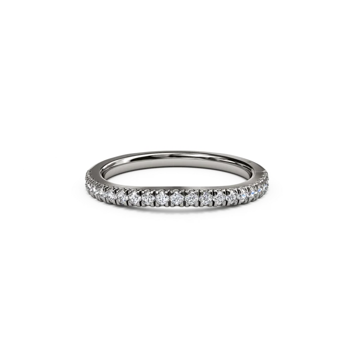 The Studio Collection Prong Set Diamond Wedding Band