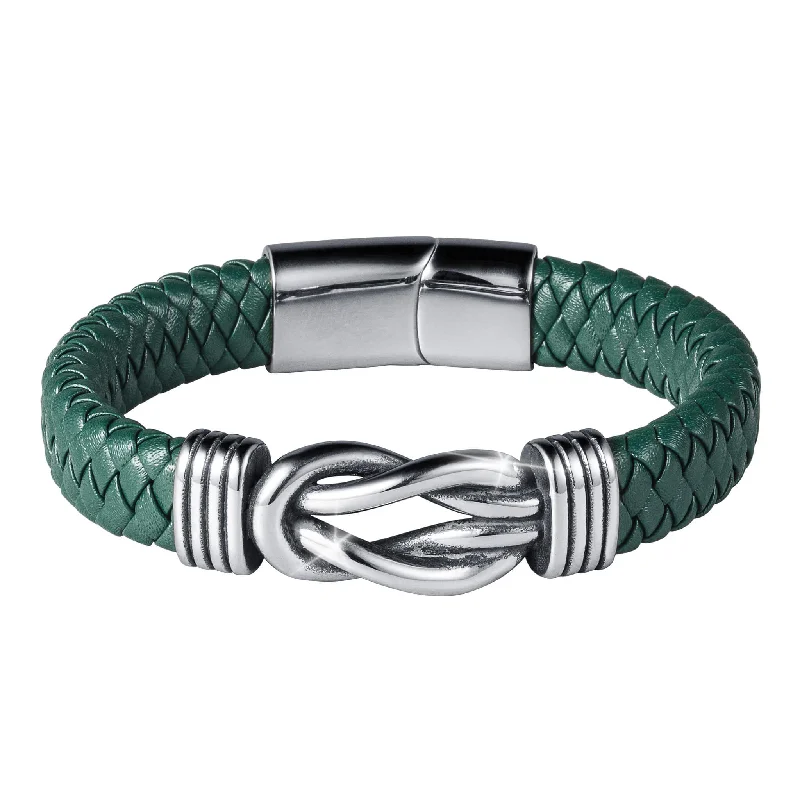 Trinity Green Men's Bracelet