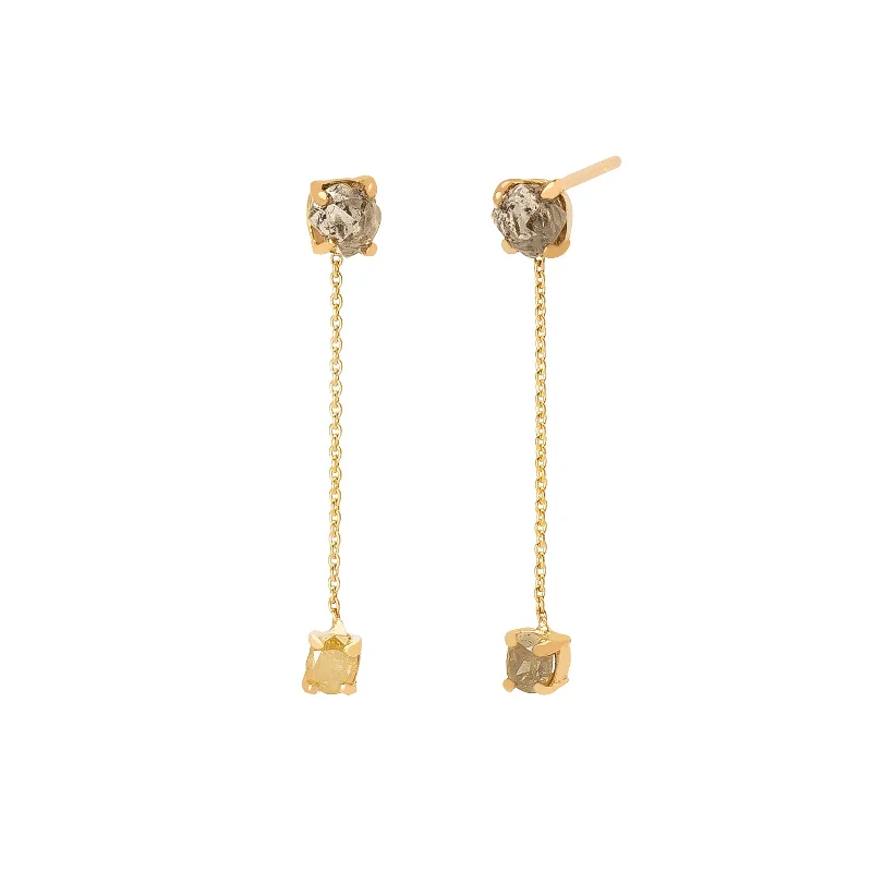 Stardust Chain Drop Earrings