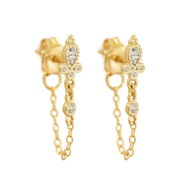 Deco Chain Earrings