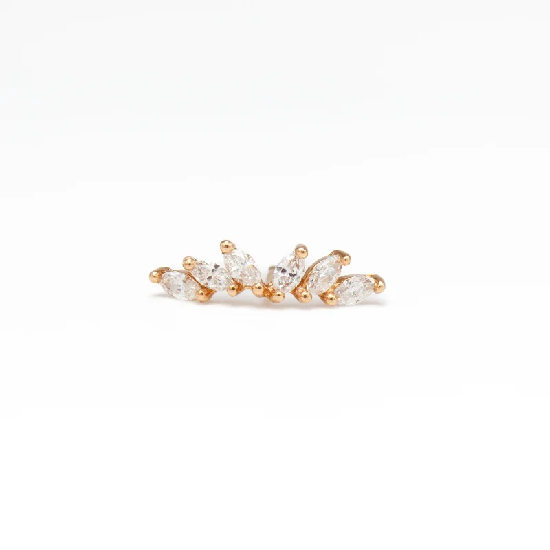 Single Diamond Lyrie Earring