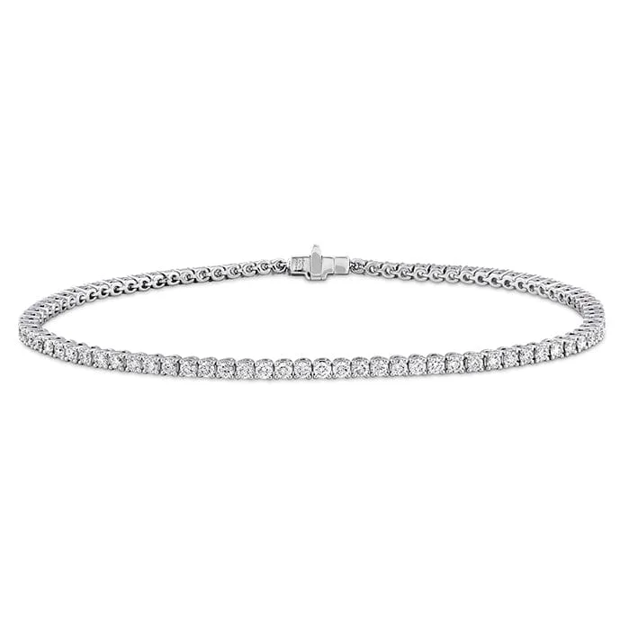 18K White Gold Diamond Tennis Bracelet